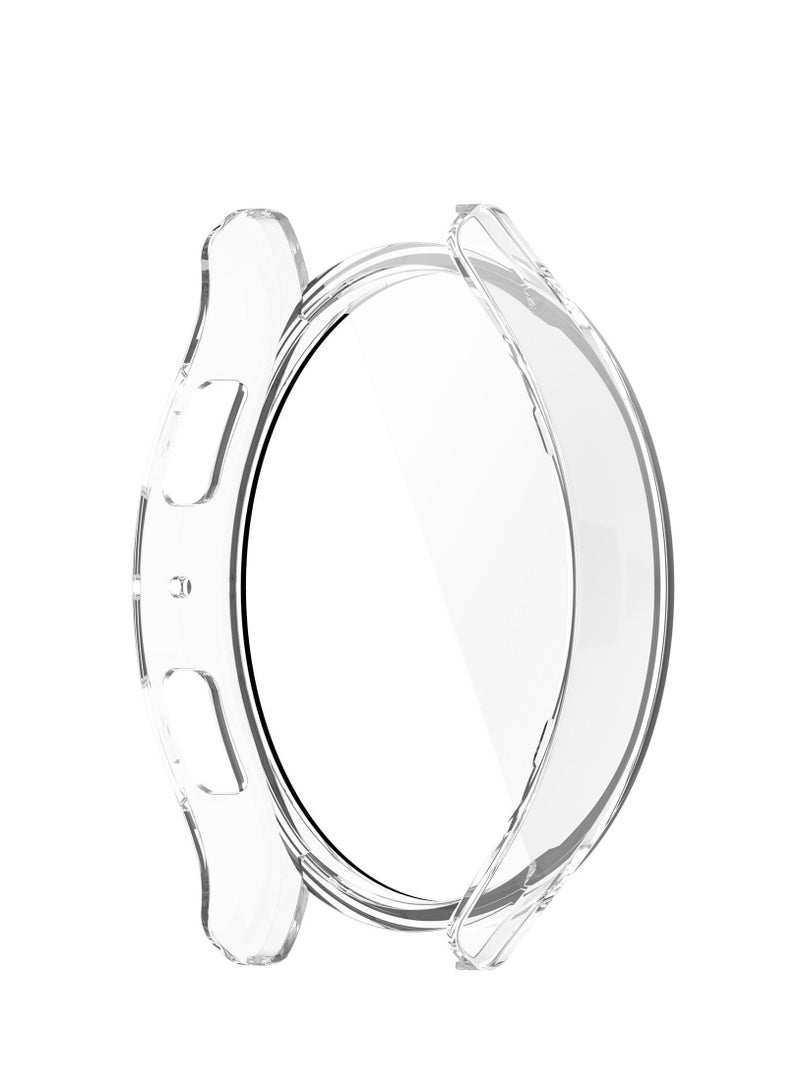 For Samsung Galaxy Watch6 40mm PC + Tempered Film Integrated Watch Protective Case (Transparent) - Image 5