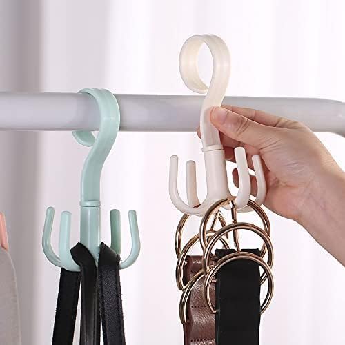 SpaceOrganizer 360-Degree Rotating Clothes Hanger, Multi-Purpose Wardrobe Organizer for Pants and Suits (360 Rotating Clothes Hanger, 5PCS) - Image 2