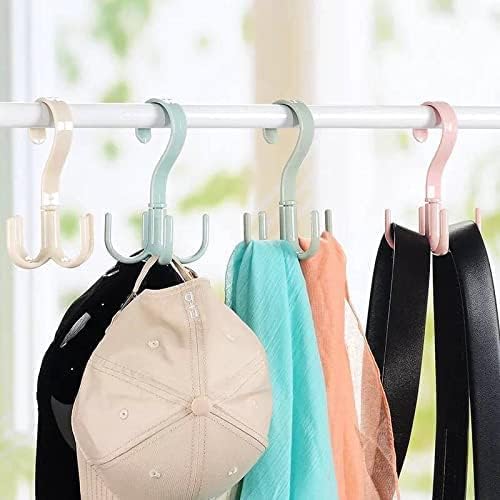 SpaceOrganizer 360-Degree Rotating Clothes Hanger, Multi-Purpose Wardrobe Organizer for Pants and Suits (360 Rotating Clothes Hanger, 5PCS) - Image 1
