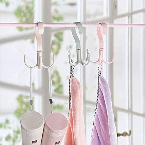 SpaceOrganizer 360-Degree Rotating Clothes Hanger, Multi-Purpose Wardrobe Organizer for Pants and Suits (360 Rotating Clothes Hanger, 5PCS) - Image 4