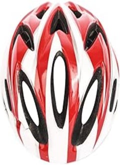 Generic Cycling Molded Sports Helmet red and white for all bike 