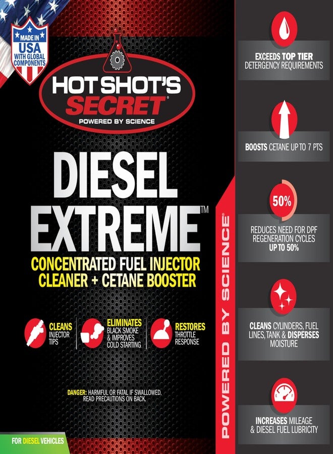 Hot Shot's Secret P040464Z Diesel Extreme Clean and Boost - 64 fl. oz. - Image 4