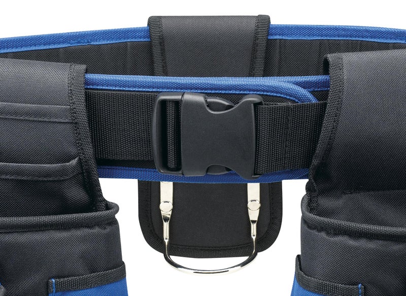 AUSONIA AUSONIA - 48267 Double Tool Holder Belt in Reinforced Fabric with a Professional Belt  - Image 2