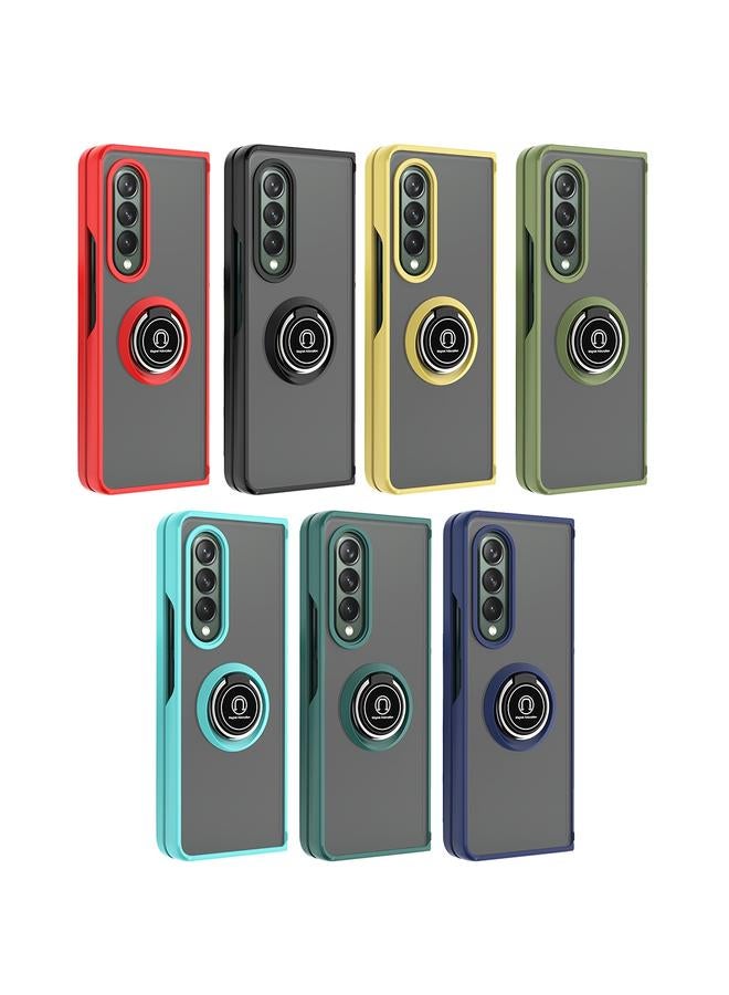 اس-توب جراب لهاتف Samsung Galaxy Z Fold3 5G Q Shadow 1 Series TPU + جراب حامل من الكمبيوتر الشخصي - Image 2