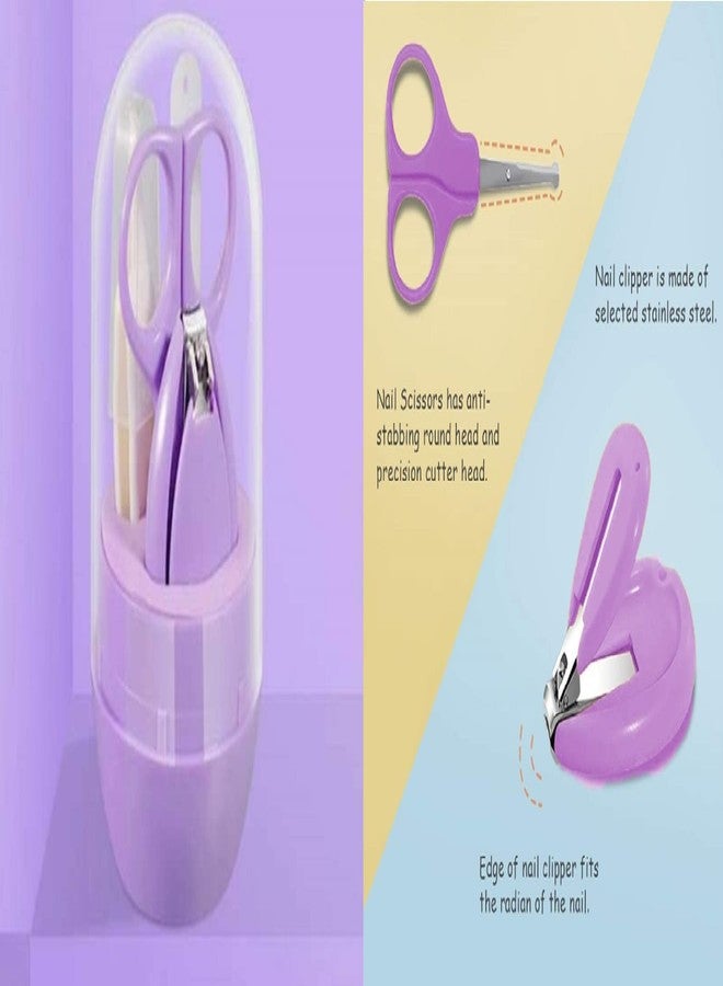 Ilsha Baby Grooming Nail Cutter Kit For New Born With Scissors/Baby Nail Clipper Safety Cutter & Manicure Pedicure Care Kit For Infant,Toddler And Kids.,1 Count,Multicolor - Image 3