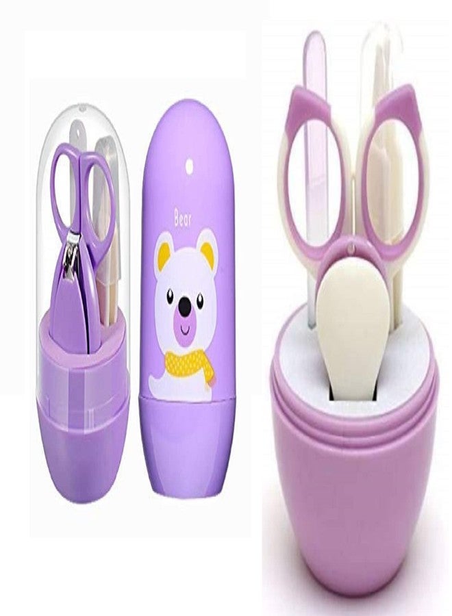 Ilsha Baby Grooming Nail Cutter Kit For New Born With Scissors/Baby Nail Clipper Safety Cutter & Manicure Pedicure Care Kit For Infant,Toddler And Kids.,1 Count,Multicolor - Image 1