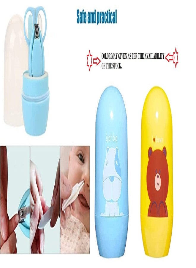 Ilsha Baby Grooming Nail Cutter Kit For New Born With Scissors/Baby Nail Clipper Safety Cutter & Manicure Pedicure Care Kit For Infant,Toddler And Kids.,1 Count,Multicolor - Image 2
