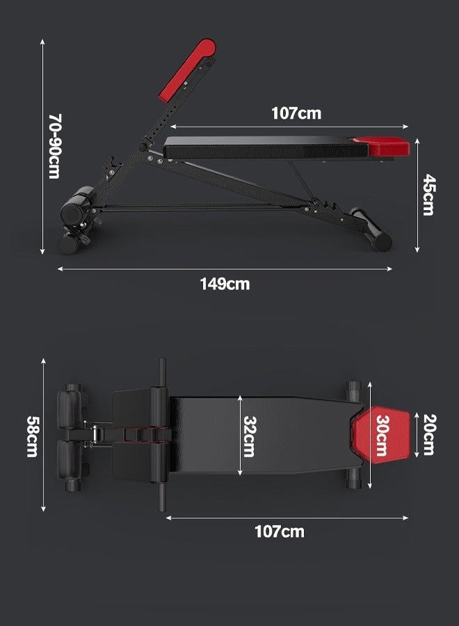 NKX Multifunctional and Adjustable Exercise Equipment Bench - Image 2