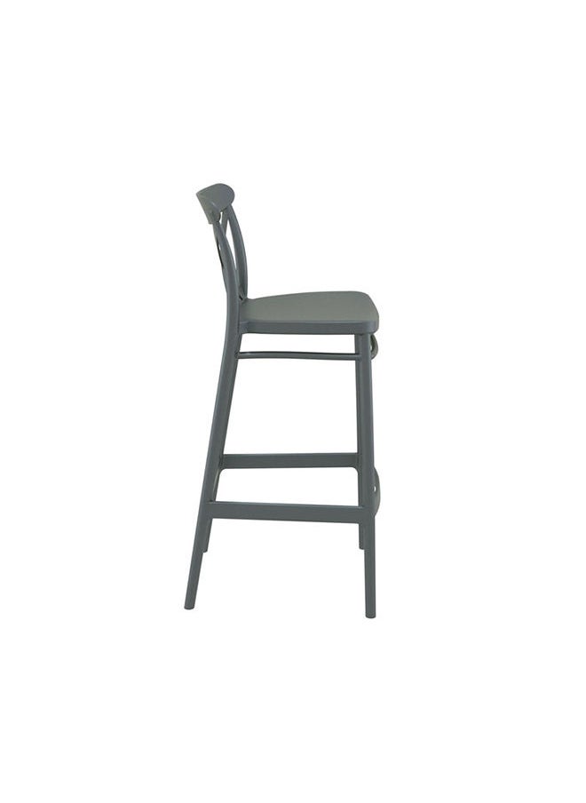 JILPHAR FURNITURE Jilphar Furniture Cross Back High Bar Chair JP1400C  - Image 3