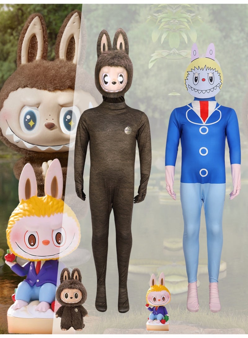 Labubu Role-Playing Costume Set - Classic Image Restoration, High-Quality Material, Suitable for Various Occasions (Size 120cm) - Image 1