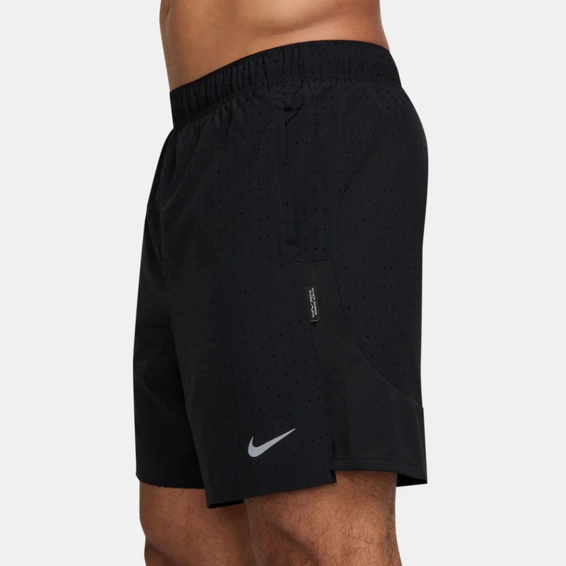 Nike Black Men's Challenger Breathe Dri-FIT 2-in-1 Running Shorts for Men | Best Price UAE