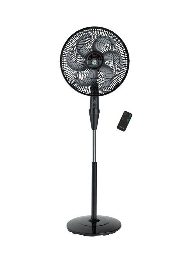 Tefal Silence Force Anti-Mosquito Repellent Stand Fan With Remote Control, 16 Inch, 3 Speeds, 75 W VG4135EE Black - Image 1