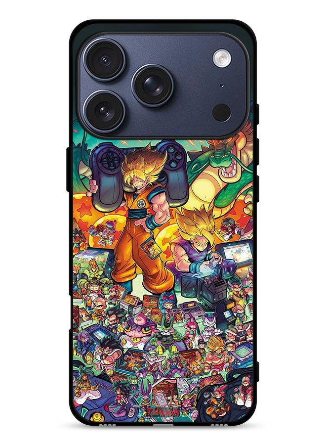 Tolwak Apple iPhone 17 Pro Protective Case Cover Gamer Art Doodles - Image 1