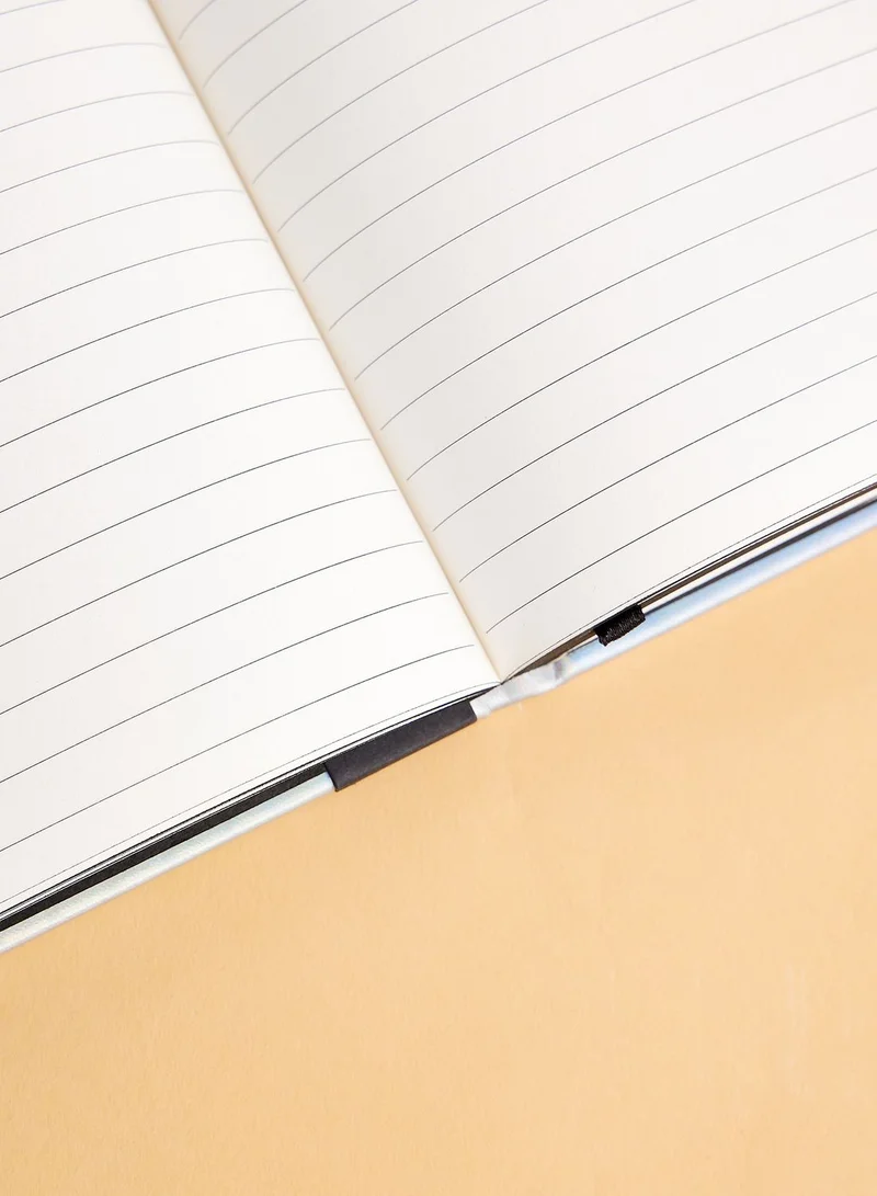 Typo A4 Blue Ombre Journal Notebook