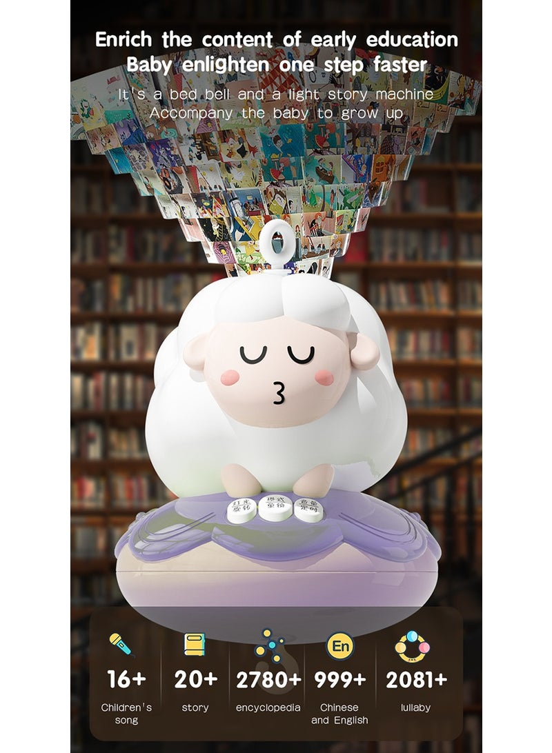 الصمت الدوار المحرك لعب الحضانة, التحكم عن بعد الروتاري الراتلز, لعب الأطفال مع الضوء والموسيقى,360 درجة الدوار,الراحة لعب سرير جرس للطفل 0-3, 6-9 شهر حديث الولادة هدية (الوردي) - Image 5