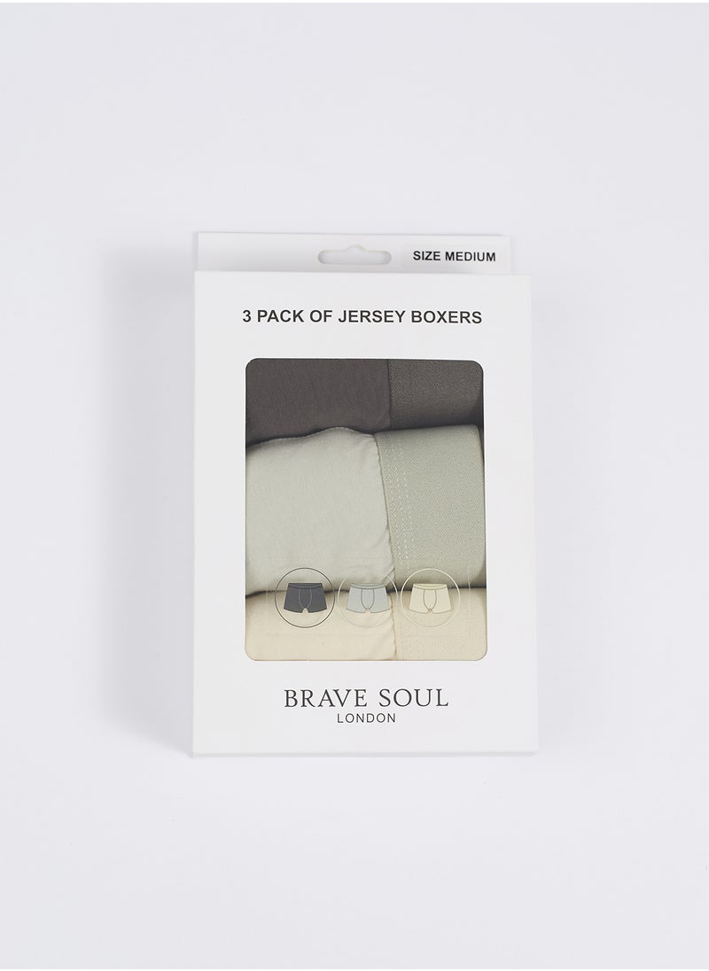 BRAVE SOUL - Pack Of 3 Boxers - Image 1
