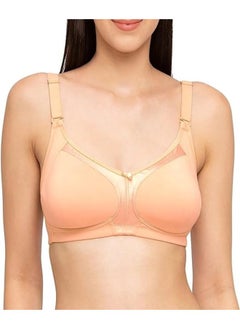 Love Bell Love Bell Women's Everyday Bra - Cotton Spandex Four-way Stretch Shaping - Non-Padded, Minimizer, Wire-free, Super Comfort  - Image 1
