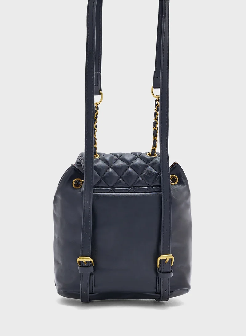 ELLA Quilted Mini Backpack