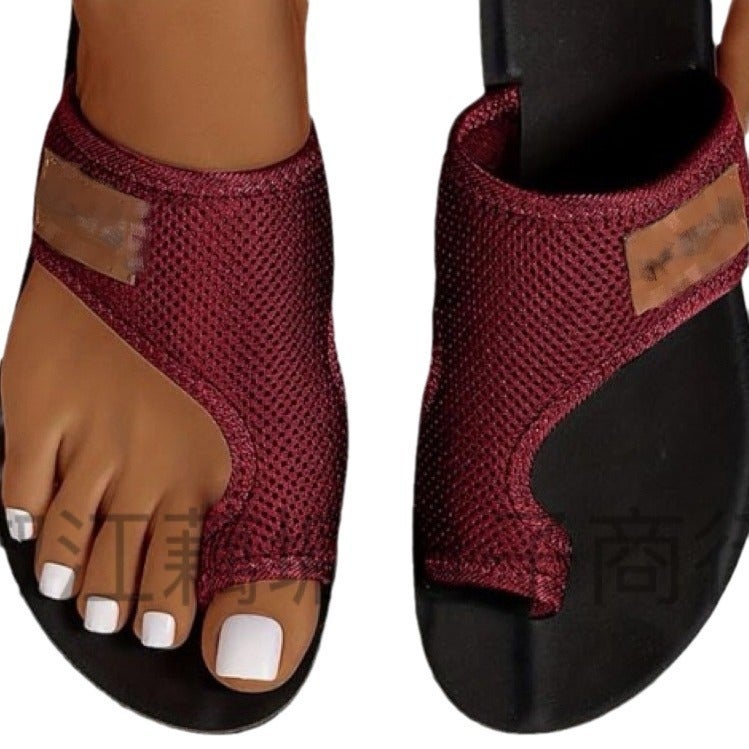 Shoes New Casual Fashion Indoor And Outdoor Breathable Mesh Slippers Beach Women'S Slippers - Image 5