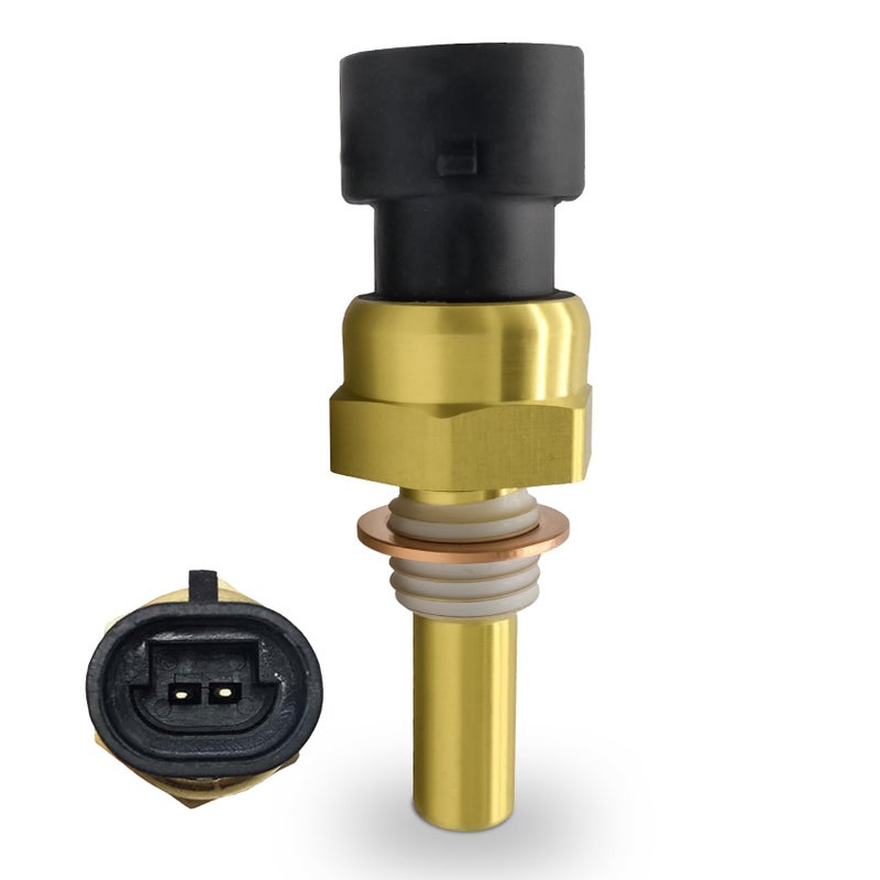 Zufoty Engine Coolant Temperature Sensor 12608814 2134333 15326388 19236568 Compatible with Chevy Cavalier Cobalt Equinox Express Silverado 1500 2500 HD 3500 GMC Sierra Pontiac G5 Saturn A - Image 3