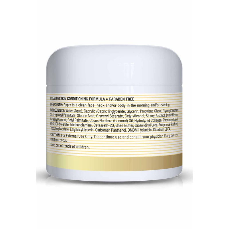 MASON NATURAL Coconut Oil Beauty Cream, Hydrating Moisturizer With Collagen for Smooth & Firm Skin, 2 oz - Image 2