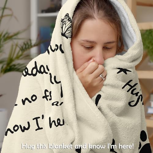Amonee-YL Cat Memorial Gifts for Loss of Cat, Cats Memorial Blanket 50"X60", Loss of Cats Sympathy/Remembrance/Bereavement/Passing Away Gifts, Pet Sympathy Memory Gift - Image 4