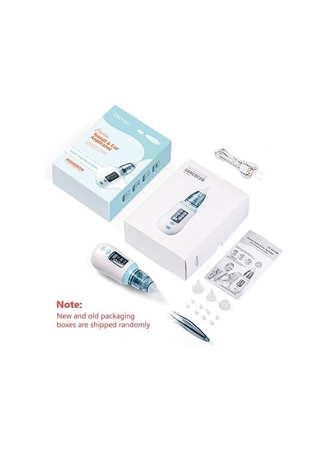 Generic - Nasal Aspirator, Rechargeable Baby Nasal Aspirator with 3 Suction Levels, USB Multifunctional Nose Aspirator and Snot Sucker, Automatic Baby Nose Aspirator with 4 Reusable Nozzle Tips - Image 1