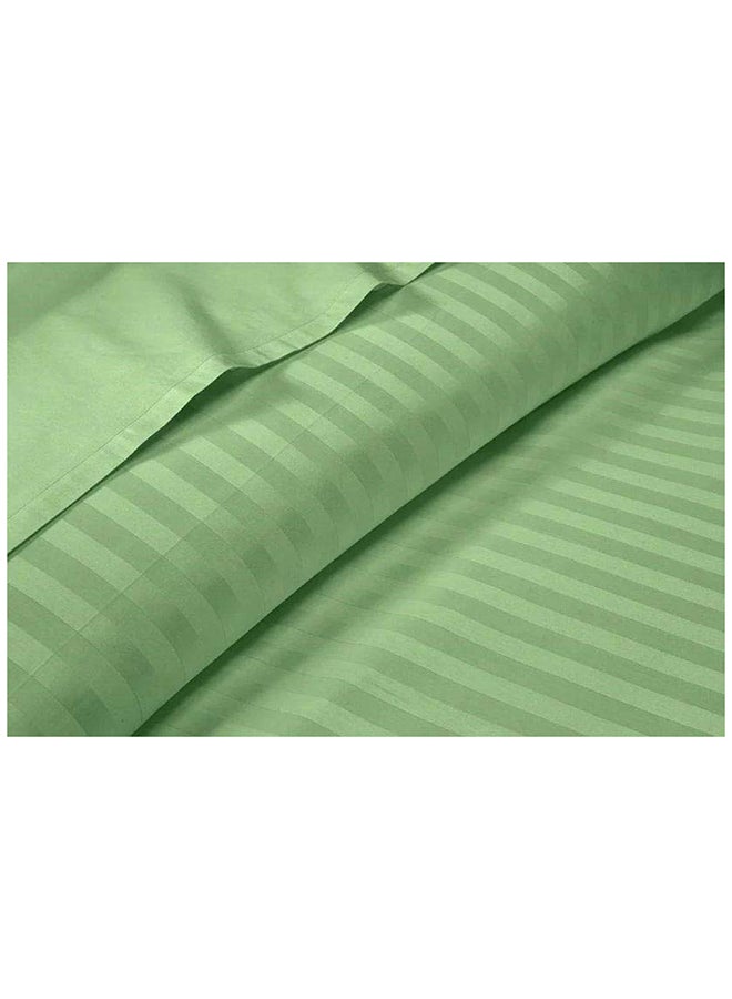 Hotel Collection مجموعة فندق شريط أخضر ملاءة سرير 160x200 سم مع حالتي وسادة  - Image 3