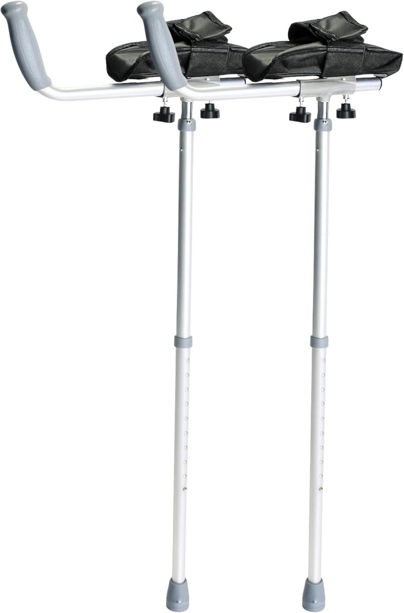 DAYS Arthritic Adjustable Height Crutch 94119 cm 3747 Inch Aluminum Rotating Handle Arthritic Crutch For Reduced Strain Supports 160 kg 25 st Arm Trough Eligible for VAT relief in the UK - Image 1