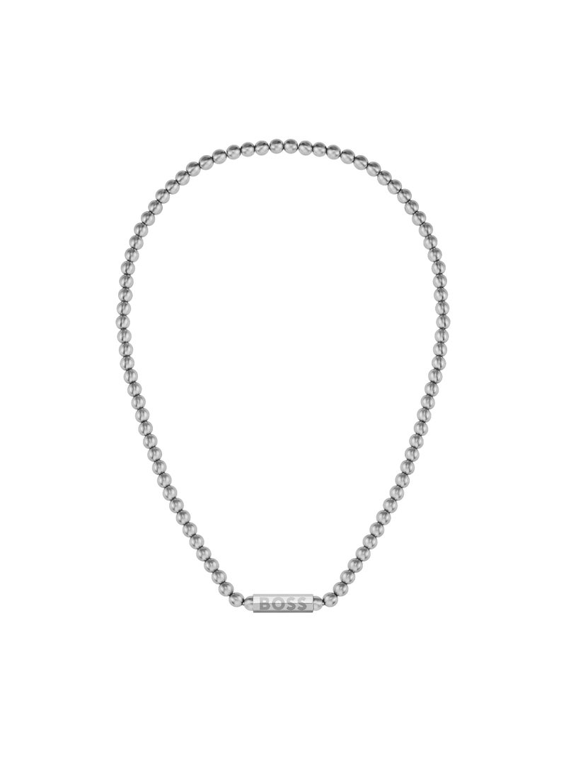 HUGO BOSS HUGO BOSS JEWELRY SPHERE MENS STEEL BEAD WITH CHAIN NECKLACE - 1580656  - Image 5