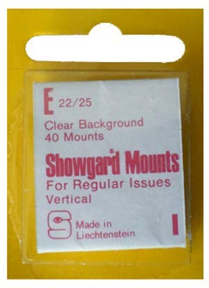 Showgard Pre-Cut Clear Stamp Mounts Size E22/25 by Showgard - Image 5