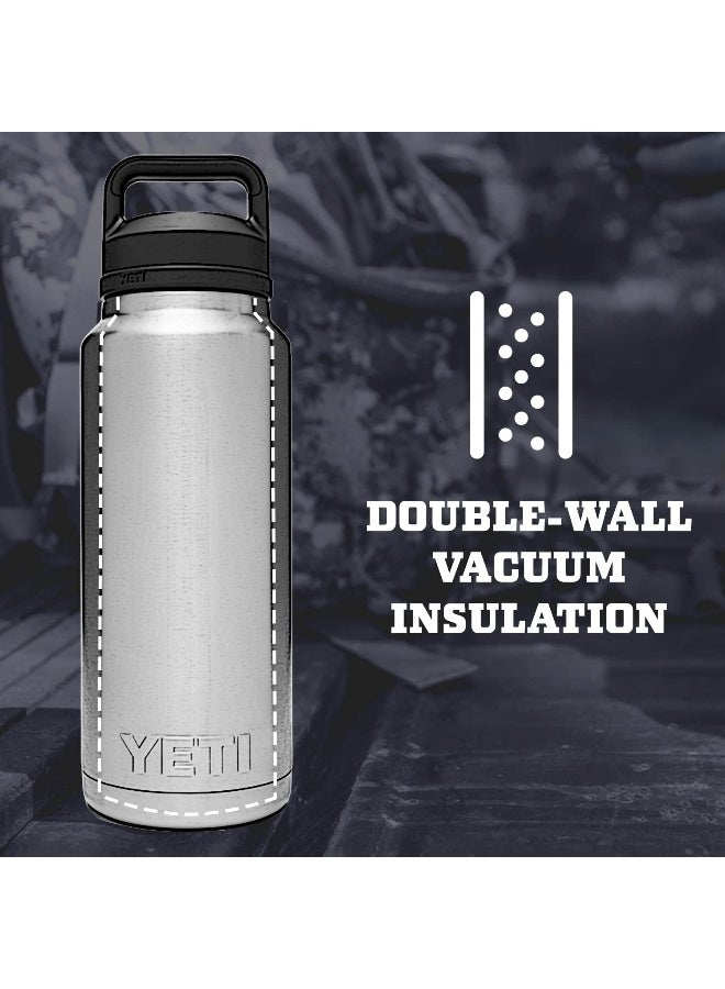 YETI YETI Rambler 36 oz Bottle, Vacuum Insulated, Stainless Steel with Chug Cap, Alpine Yellow - Image 2