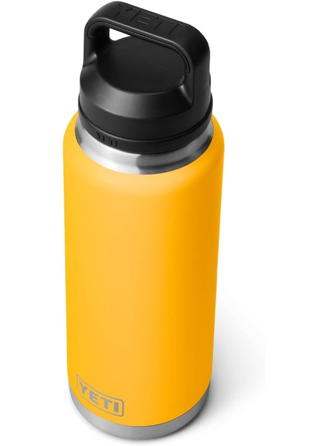 YETI YETI Rambler 36 oz Bottle, Vacuum Insulated, Stainless Steel with Chug Cap, Alpine Yellow - Image 3