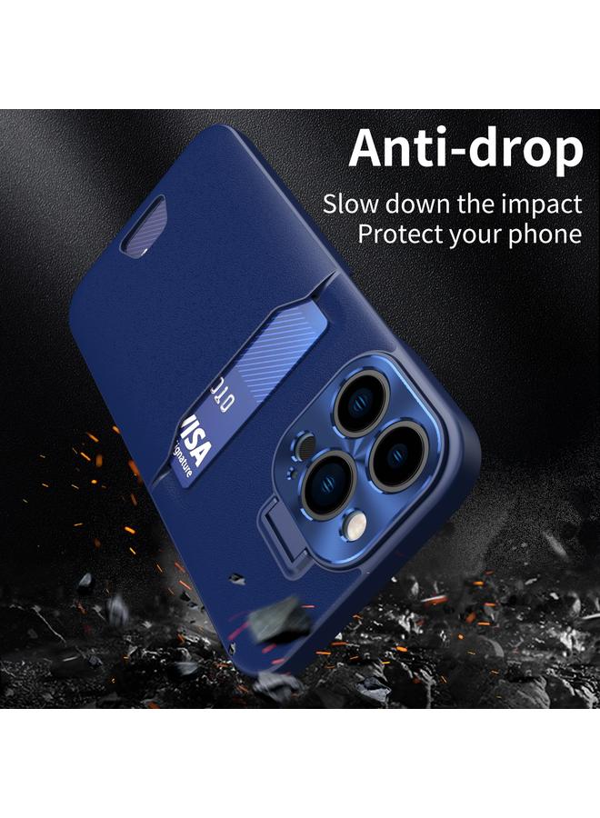 S-TOP Case For iPhone 15 Pro Two-Color Invisible Lens Holder Phone Case - Image 3