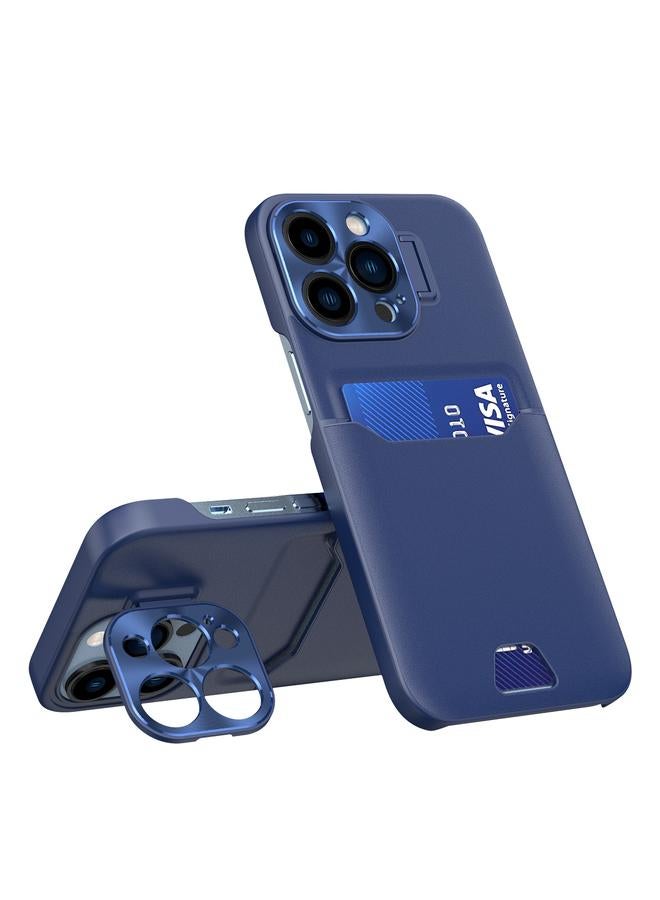 S-TOP Case For iPhone 15 Pro Two-Color Invisible Lens Holder Phone Case - Image 1