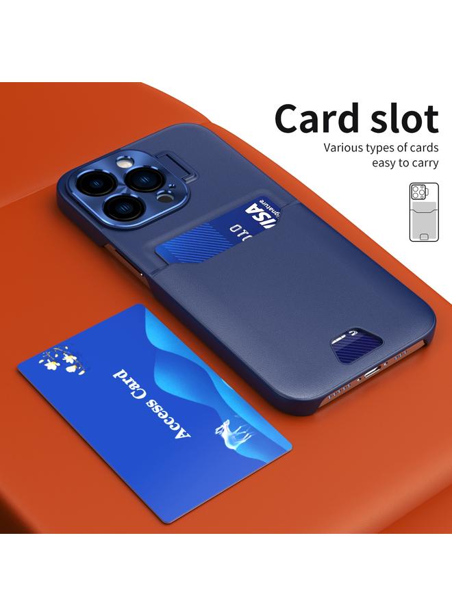 S-TOP Case For iPhone 15 Pro Two-Color Invisible Lens Holder Phone Case - Image 2