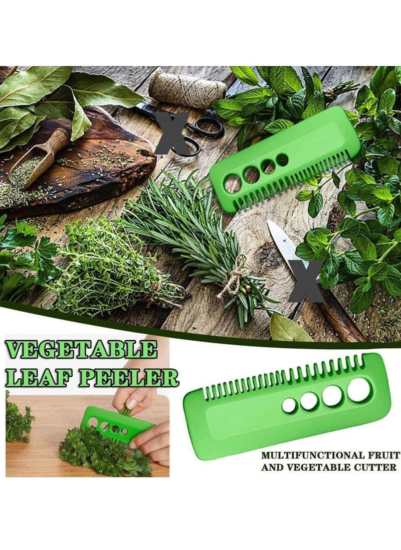 Generic - Herb Stripping Tool,Mini Vegetable Leaf Peeler Herb Stripper, Herb Stripper - Kale Kitchen Gadgets/Leaf Stripping Tool/Separator Good Grips Herb and Kale Stripping Comb - Image 1