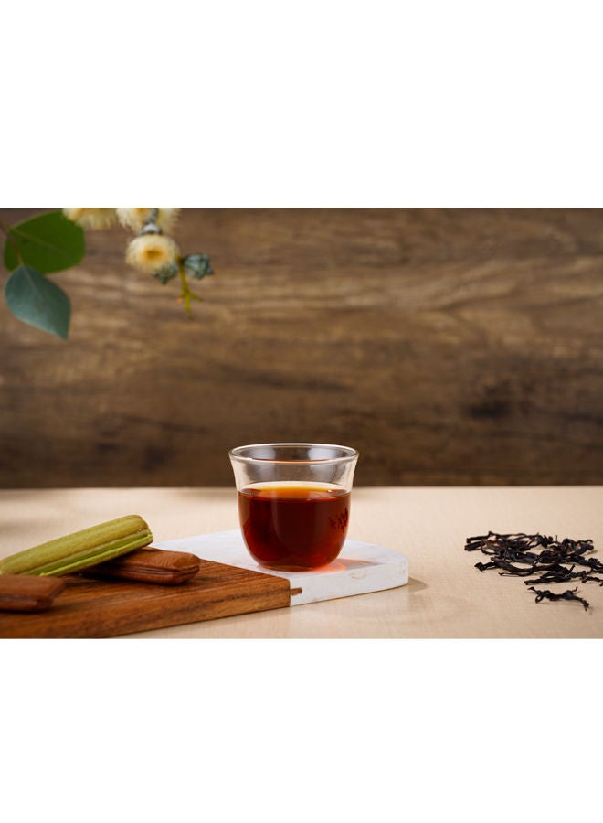 REEM 6-Piece Borosilicate Glass Cup 80Ml Clear - Image 4