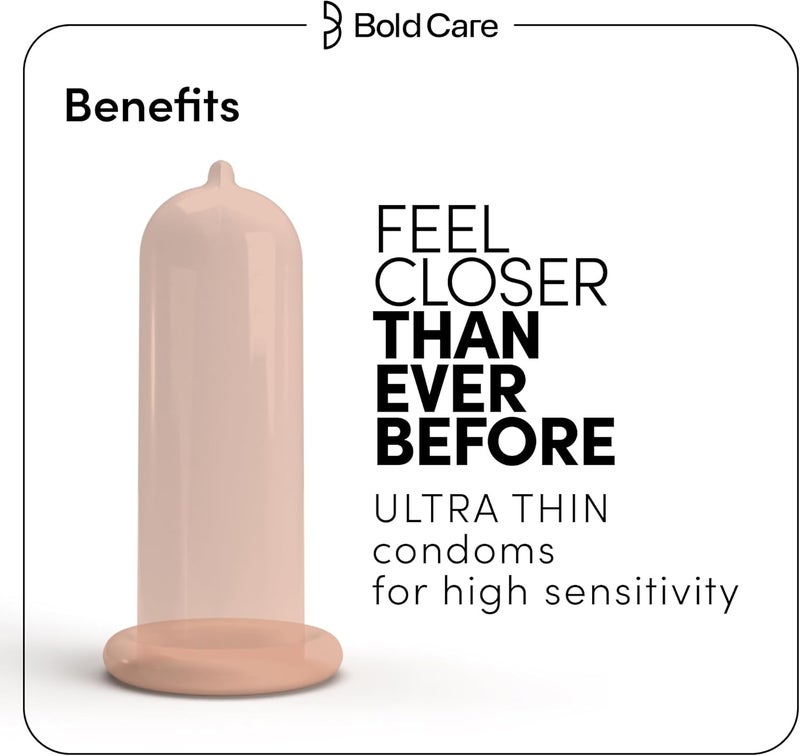 Bold Care 404 Ultra Thin Chocolate & Strawberry Condoms Combo - Image 3