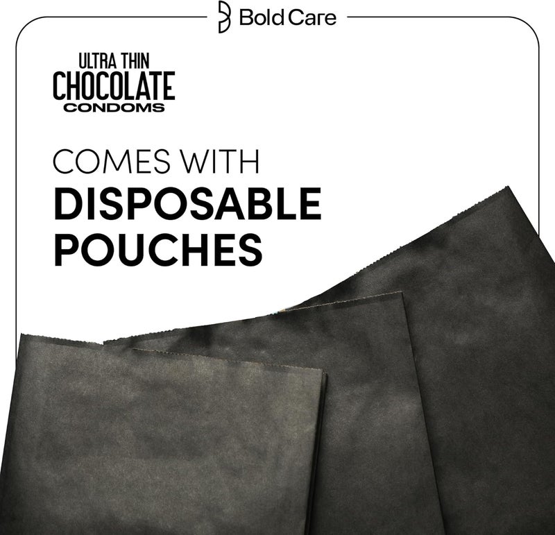Bold Care 404 Ultra Thin Chocolate & Strawberry Condoms Combo - Image 5