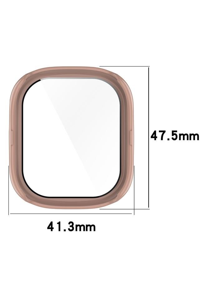 إيروريكس ساعة For Honor Watch 4 قطع + علبة ساعة مدمجة من الزجاج المقوى 9H (أزرق حبري) - Image 5