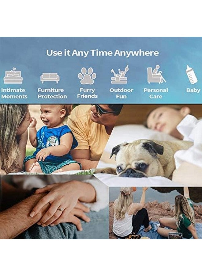 Softan Waterproof 100% Leak Proof Blanket for Baby Adults Pets Dogs Cats, Pee Proof, 3 Layer Protector for Bed, Sofa Couch and Other Furniture, 70"x90", Charcoal | Light Grey, Reversible Lightweight - Image 4