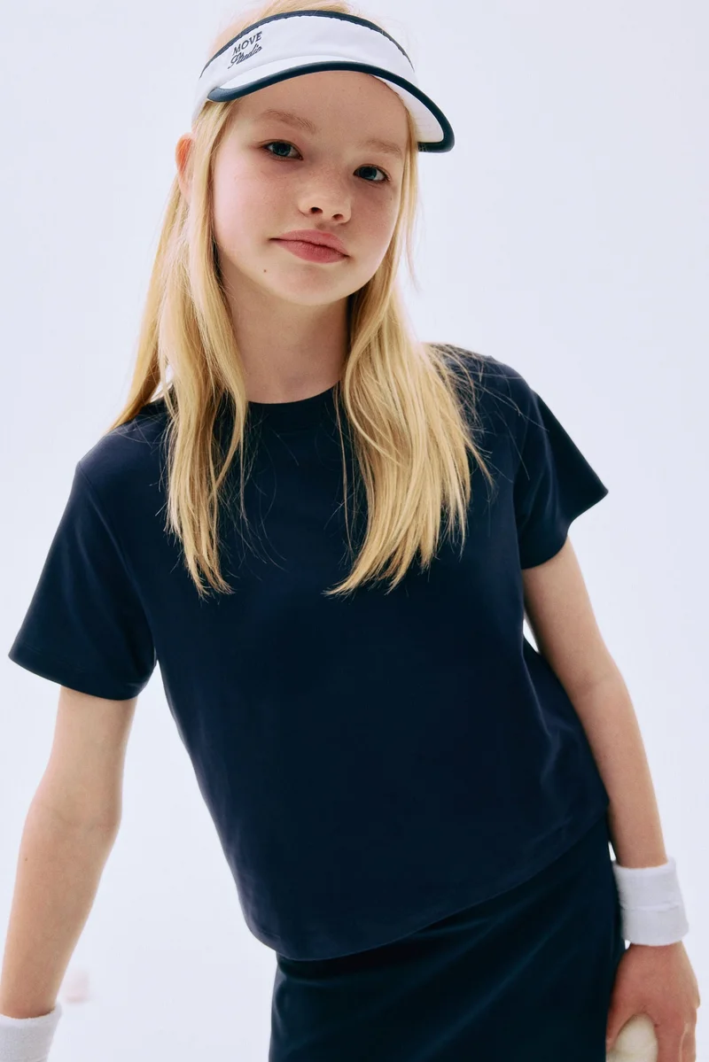 H&M Loose Fit Sports T-shirt with SoftMove™