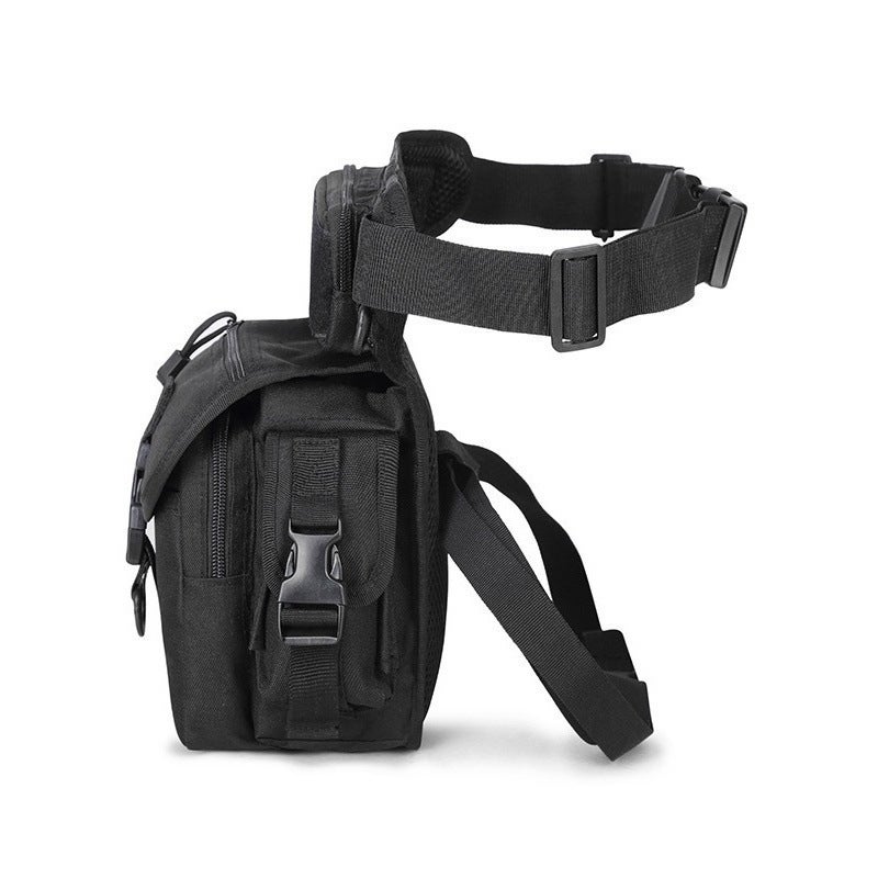 New Cycling Leg Bag, Outdoor Functional Motorcycle Waist Bag, Rider Bag, Tactical Crossbody Bag, Multifunctional Leg Bag - Image 5