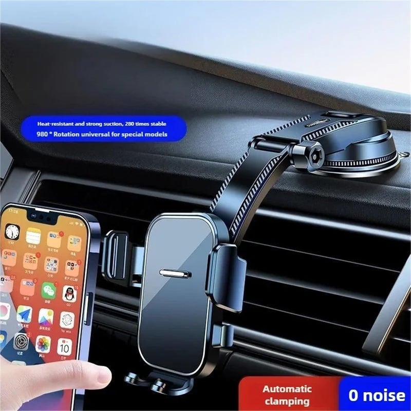 Model Car Phone Holder Universal Suction Cup Stable in-car Interior Navigation Mounting Stand - Image 2