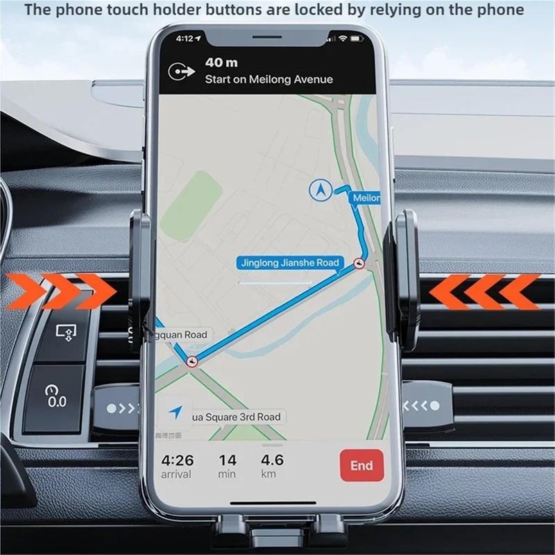 Model Car Phone Holder Universal Suction Cup Stable in-car Interior Navigation Mounting Stand - Image 5