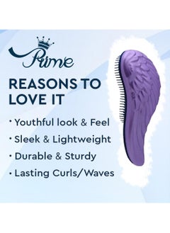 PRIME Prime Wing Tangle Scalp Massager Hair Brush, Detangler Comb  - Image 2