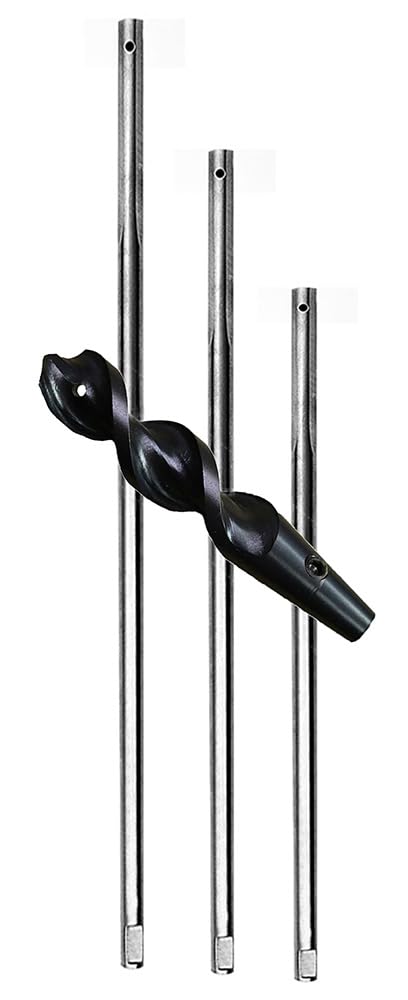 Eagle Tool US ETD750KIT Dirt Auger KIT 34Inch Head with 14inch by 51Inch 33inch and 69inch Shanks Included Made in The USA