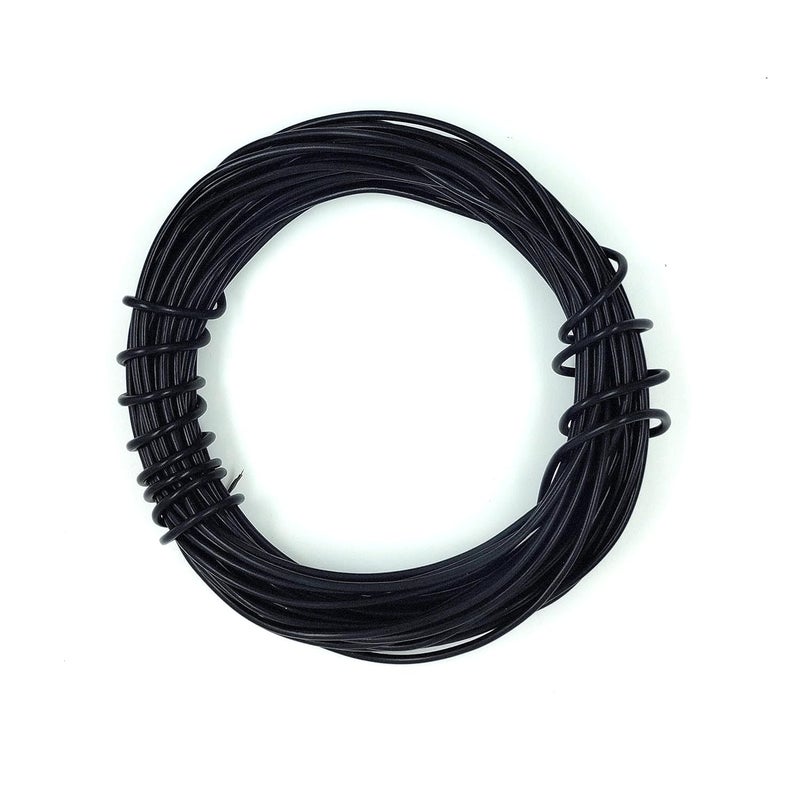 INVENTO 3mtr 20 AWG 05 sqmm 15A Tinned Copper PVC Wire Flexible Black Cable 17mm Dia High Temperature for DIY - Image 4