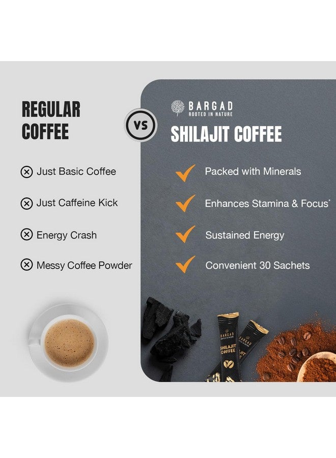 BARGAD Premium Shilajit Coffee - Infused with Pure Himalayan Shilajit for Energy, Focus & Stamina - Adaptogenic Coffee for Vitality & Wellness (30 Count) - Image 5